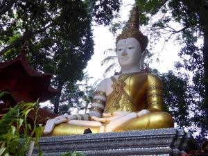 Another Buddha, at the bottom of the hill